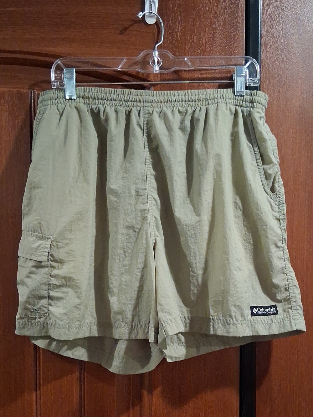 Columbia Olive Green Hybrid Cargo Shorts